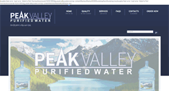 Desktop Screenshot of peakvalleywater.com